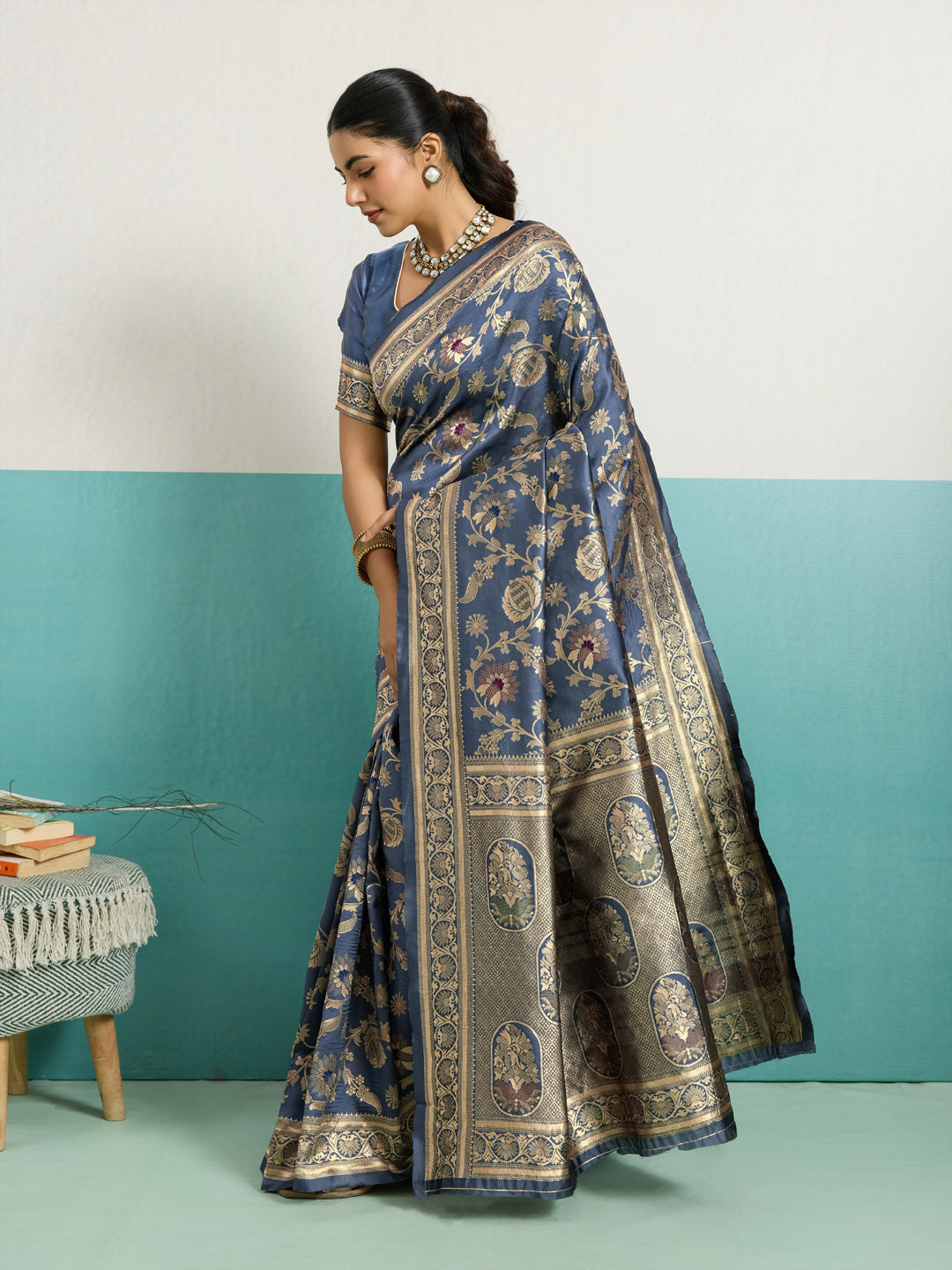 Woven Design Art Silk Saree