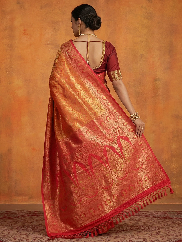 Woven Design Art Silk Saree