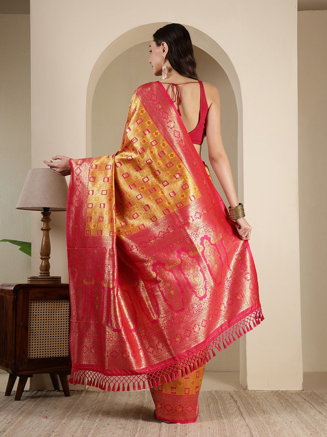 Woven Design Art Silk Saree