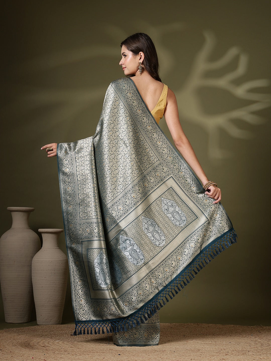 Woven Design Art Silk Saree
