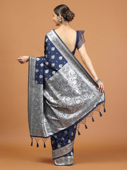 Zari Border Woven Art Silk Saree