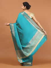 Zari Jaal Woven Art Silk Saree