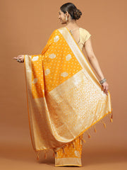 Zari Border Woven Art Silk Saree