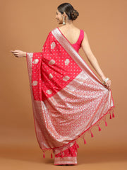 Zari Border Woven Art Silk Saree