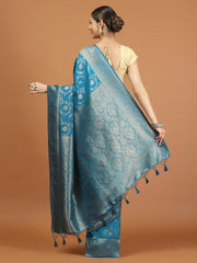 Zari Border Woven Art Silk Saree