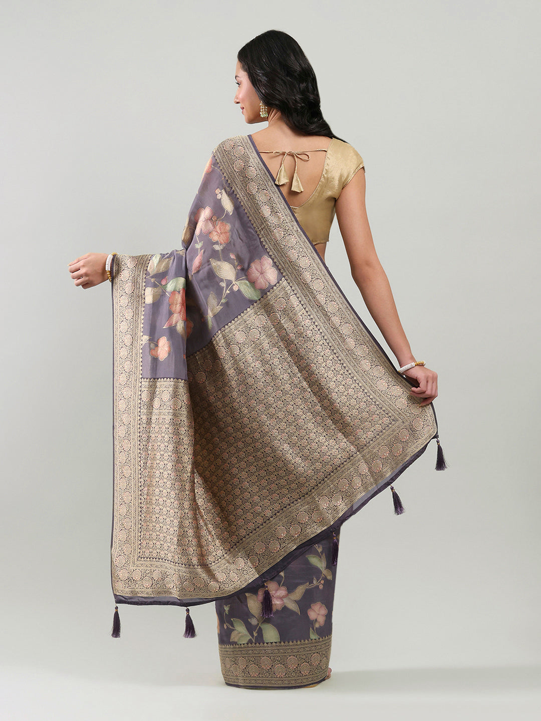Rangkat Organza Woven Saree