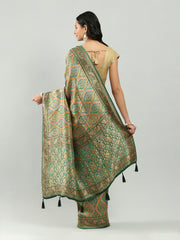 Zari Jaal Georgette Woven Saree