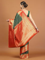 Zari Border Woven Art Silk Saree