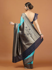 Zari Border Woven Art Silk Saree