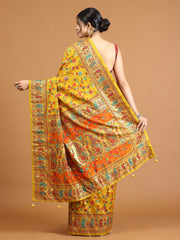 Digital Floral Print Crepe Saree