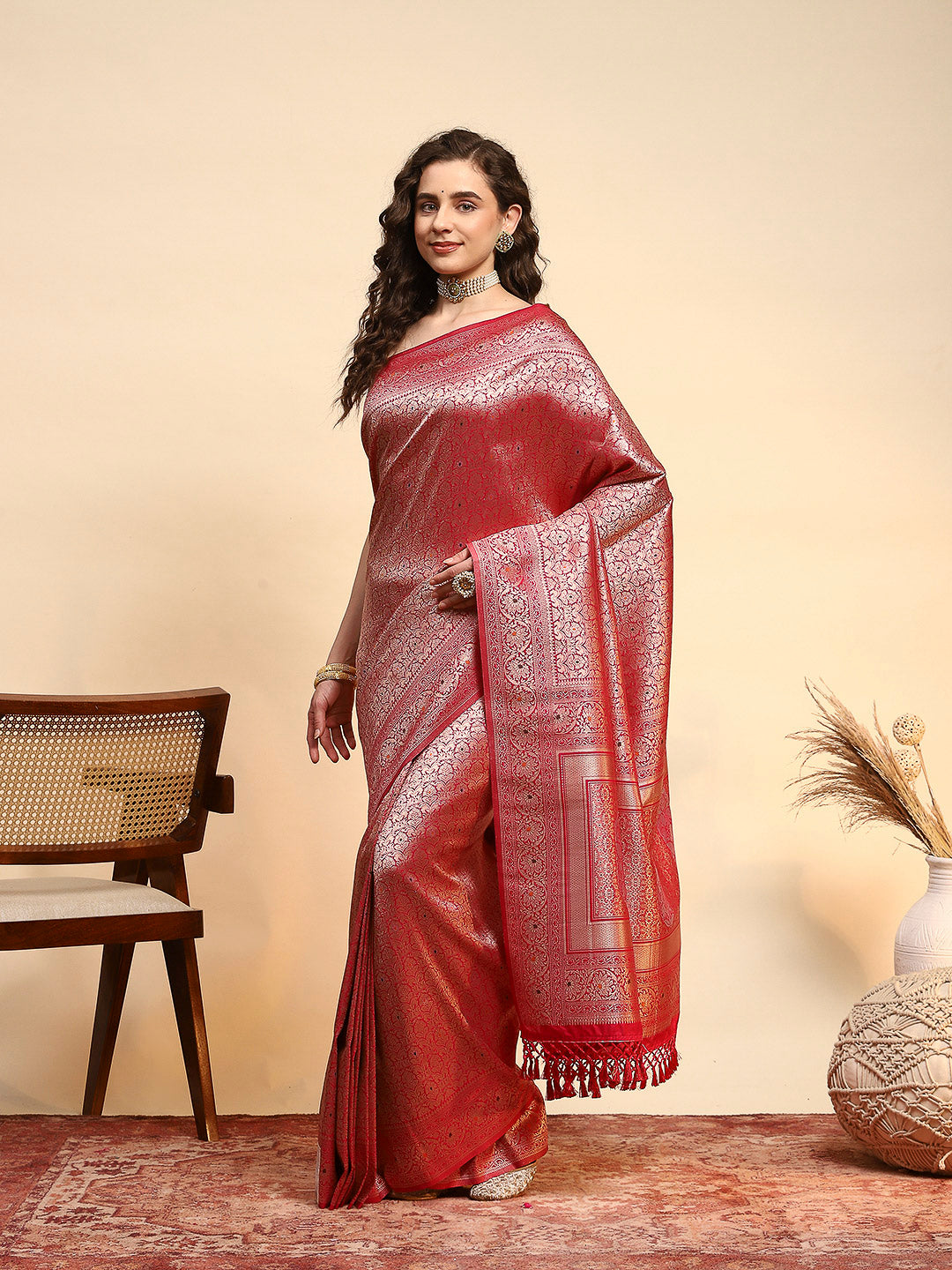 Woven Design Art Silk Saree