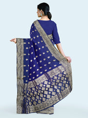 Zari Booti Woven Art Silk Saree