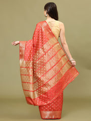 Zari Border Woven Handloom Saree