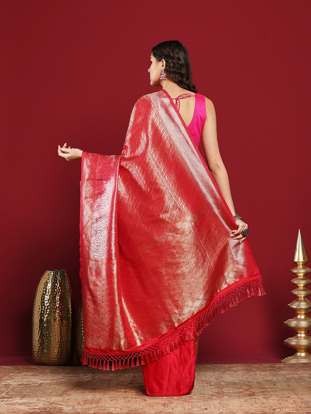 Woven Design Art Silk Saree