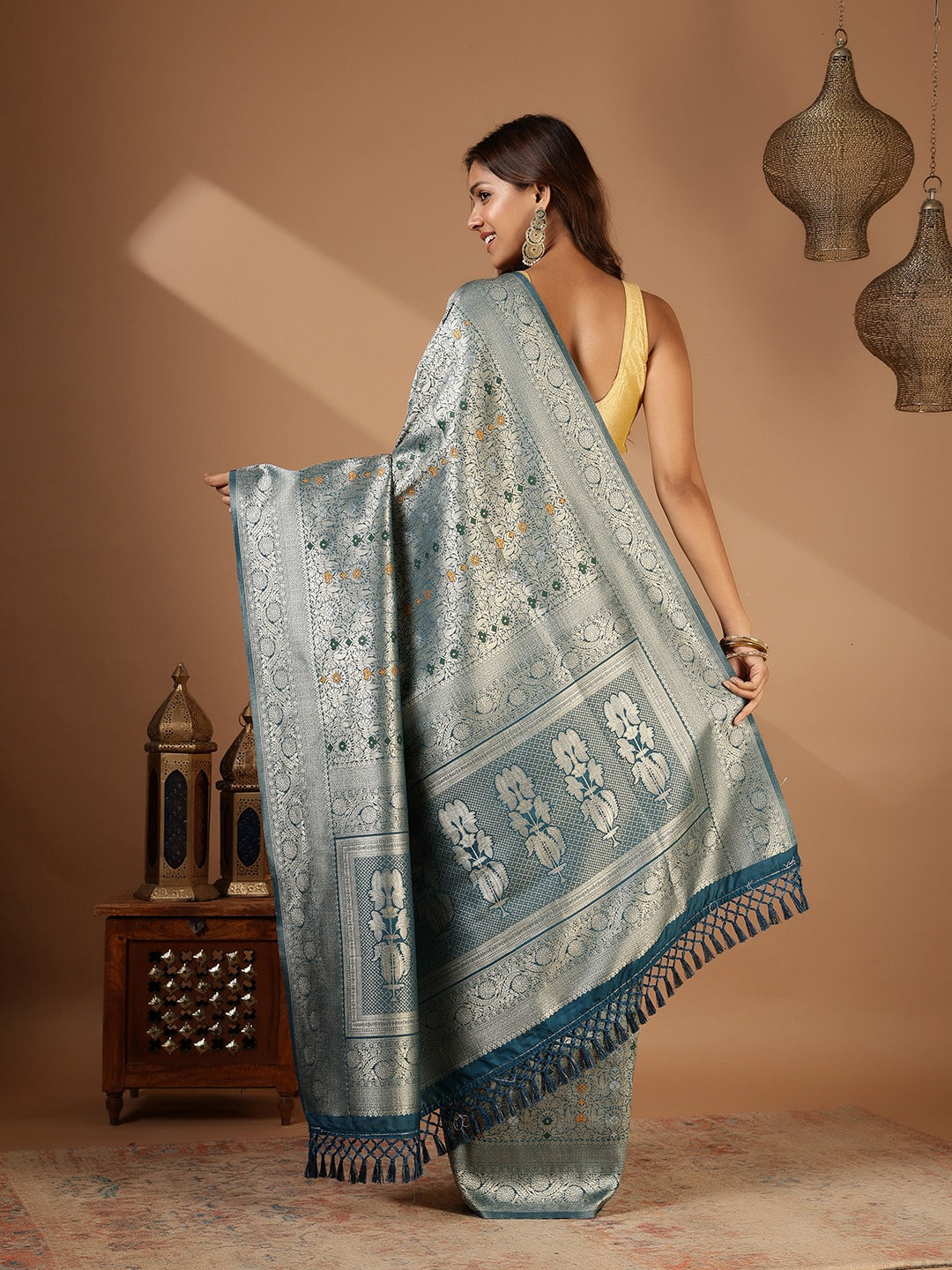 Woven Design Art Silk Saree