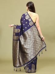 Zari Border Woven Handloom Saree