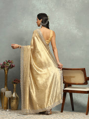 Embelished Tissue Saree