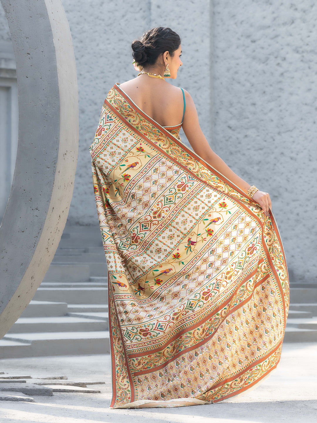 Woven Design Dola Silk Saree