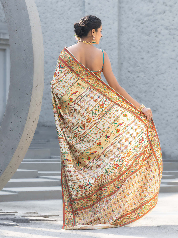 Woven Design Dola Silk Saree