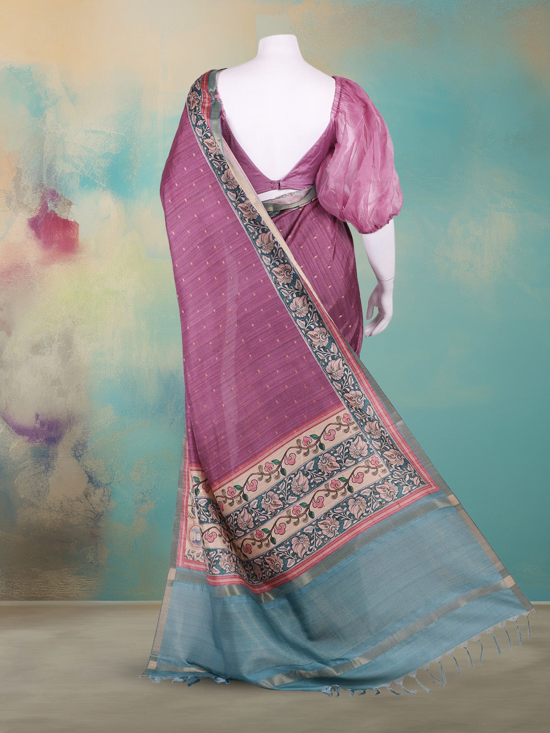 Printed Art Silk Saree