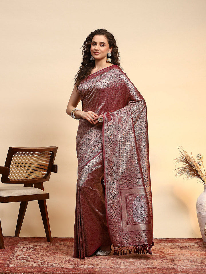 Woven Design Art Silk Saree