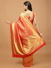 Zari Booti Woven Handloom Saree