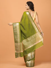 Zari Border Woven Handloom Saree