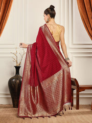Woven Design Tussar Saree