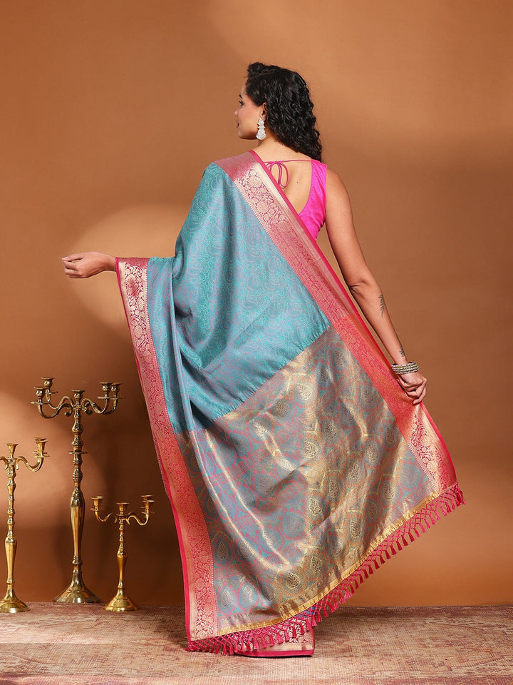 Woven Design Art Silk Saree