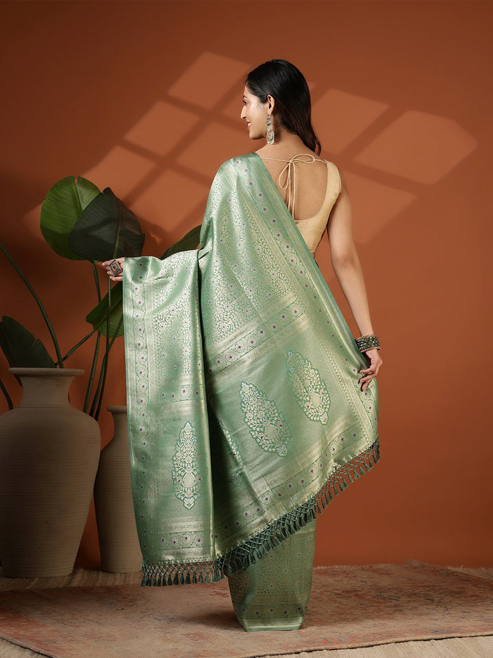 Woven Design Art Silk Saree