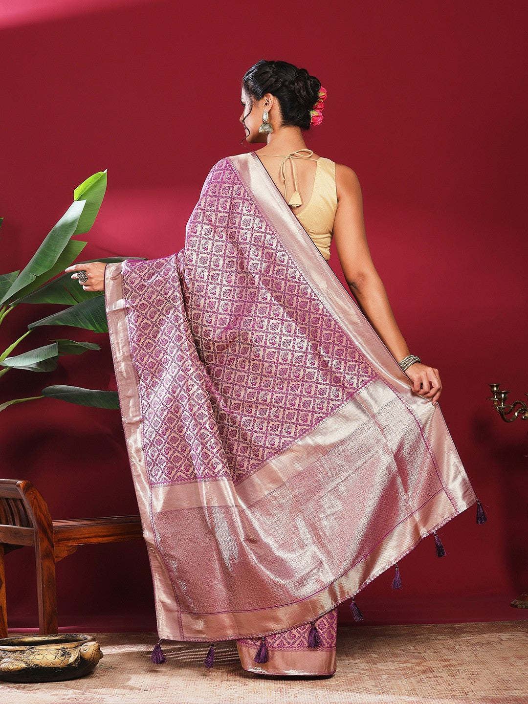 Woven Design Art Silk Saree