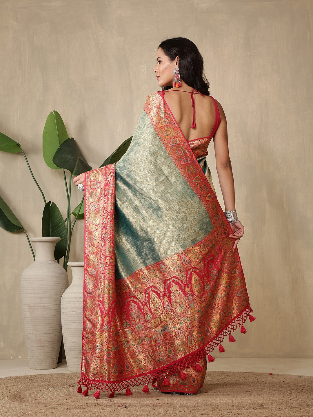 Woven Design Dola Silk Saree