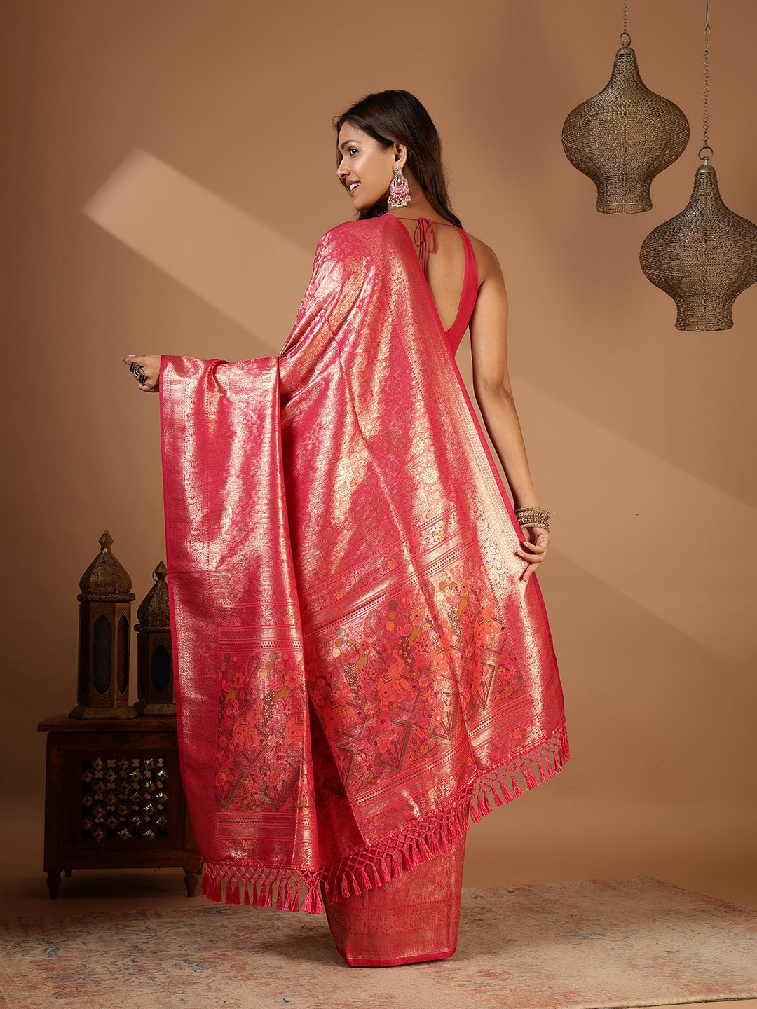 Woven Design Art Silk Saree