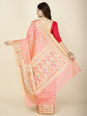 Zari Border Woven Cotton Saree