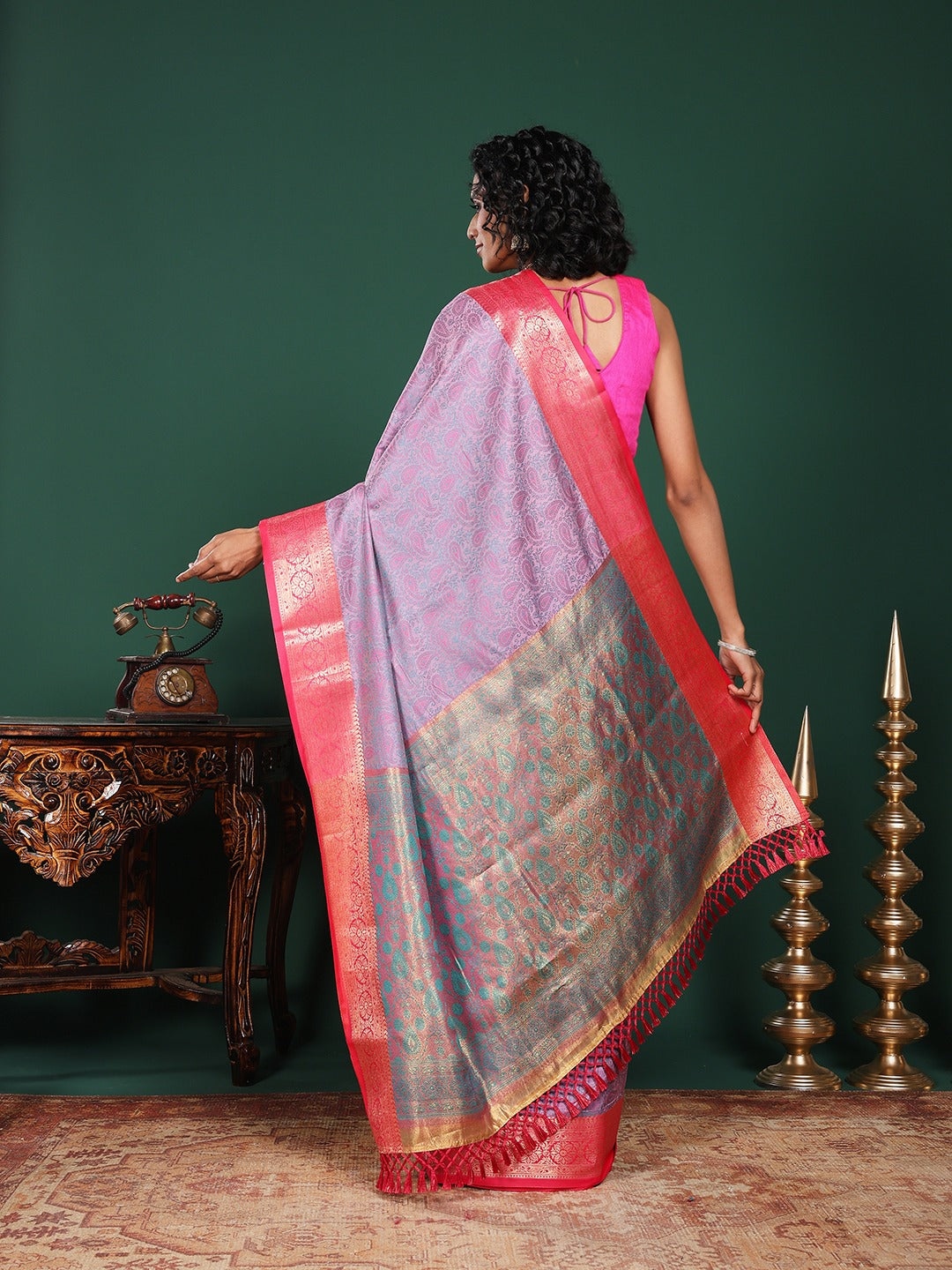 Woven Design Art Silk Saree