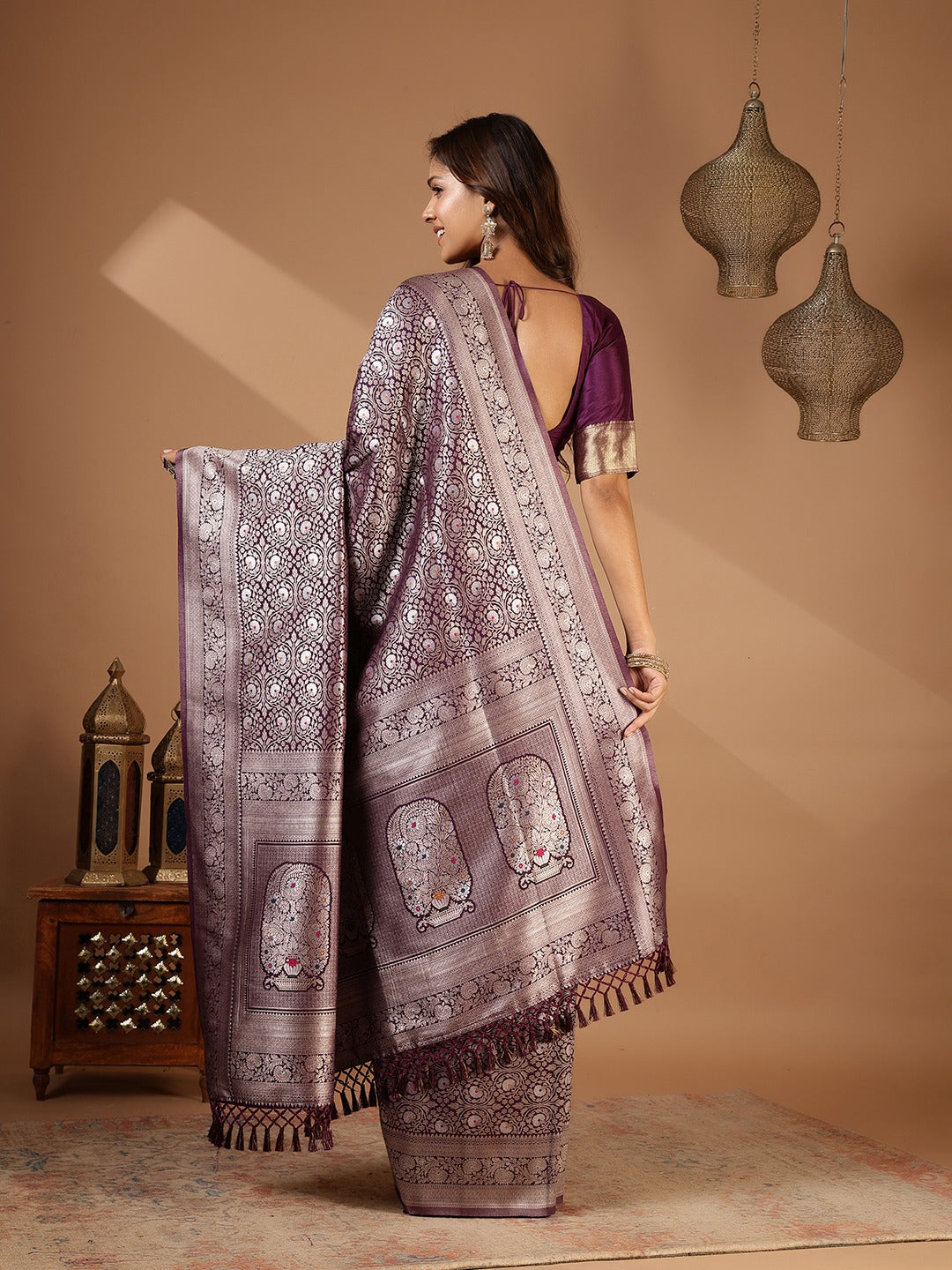 Woven Design Art Silk Saree