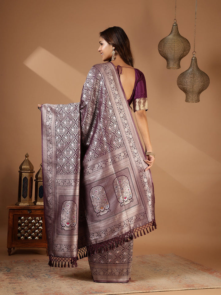 Woven Design Art Silk Saree