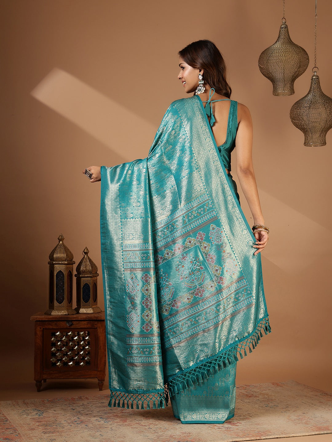 Woven Design Art Silk Saree