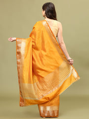 Zari Border Woven Handloom Saree