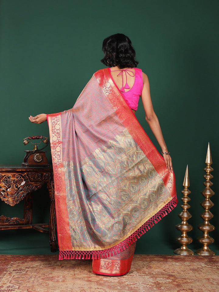 Woven Design Art Silk Saree