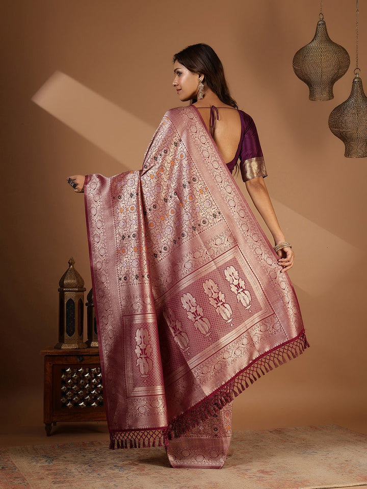 Woven Design Art Silk Saree