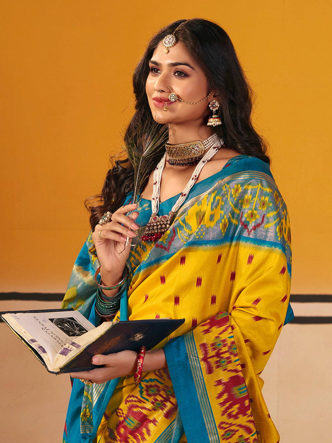 Printed Art Silk Saree