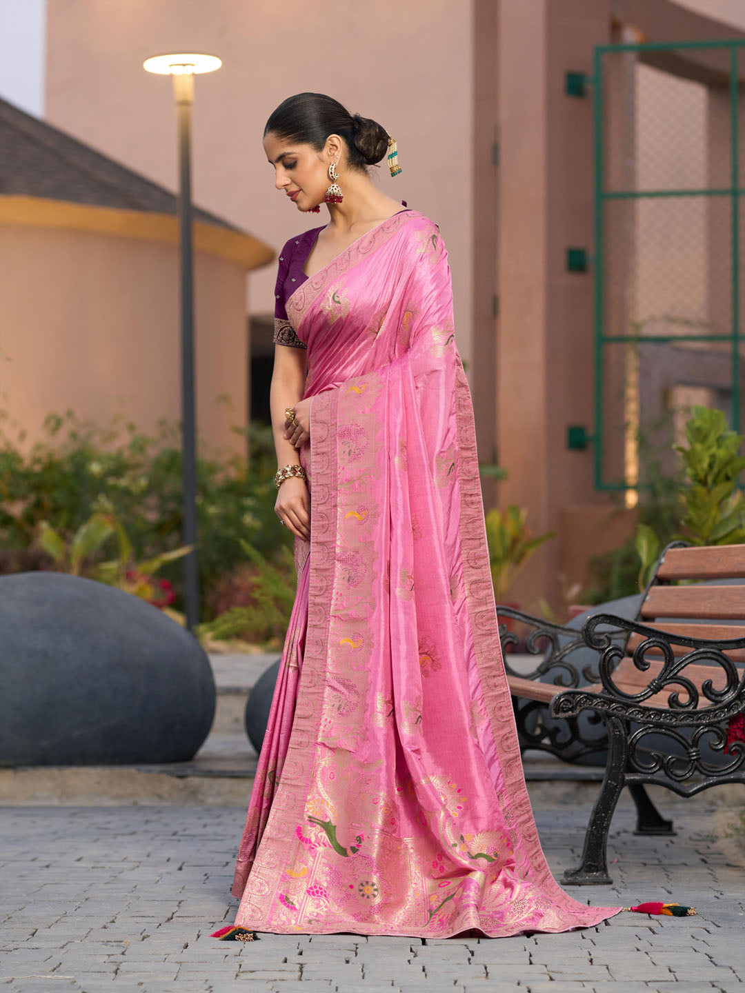Woven Design Dola Silk Saree