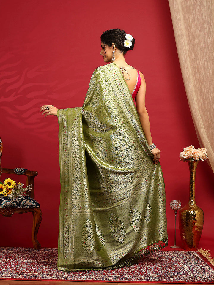 Woven Design Art Silk Saree