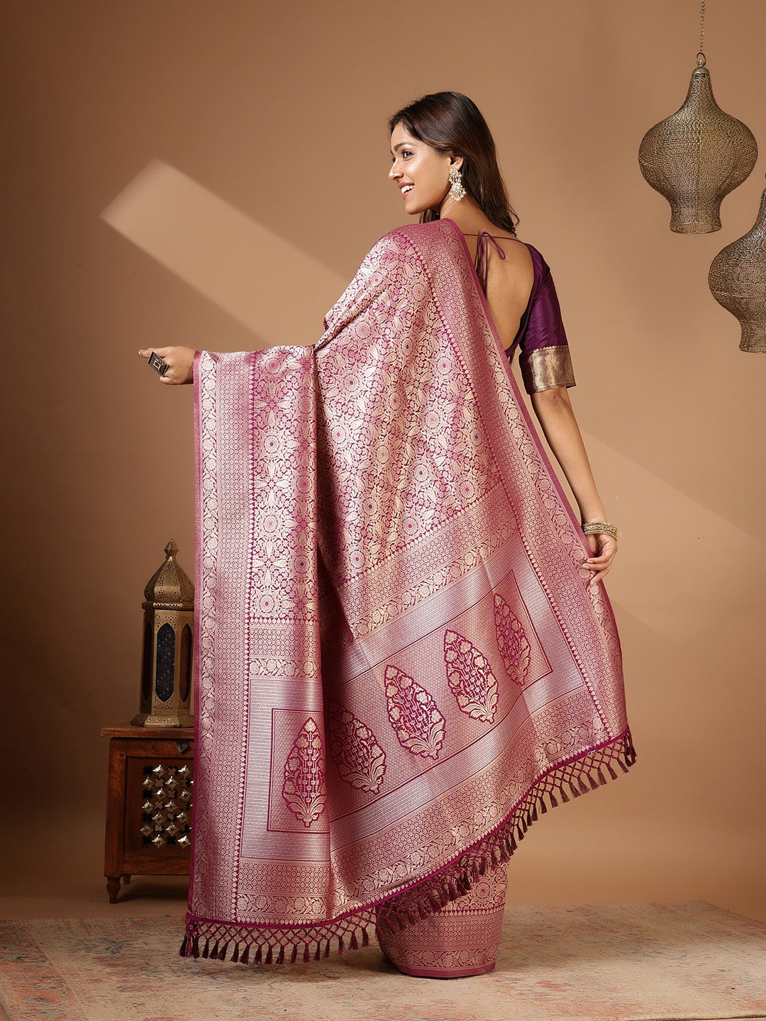 Woven Design Art Silk Saree