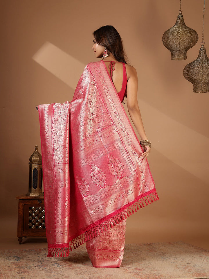 Woven Design Art Silk Saree