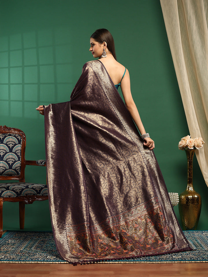 Woven Design Art Silk Saree