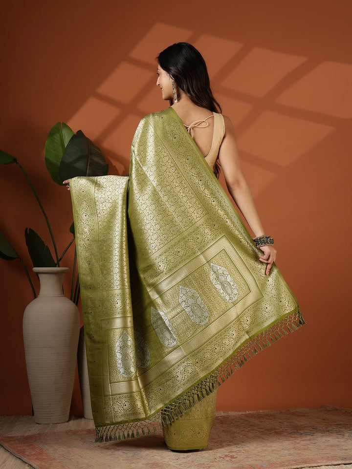 Woven Design Art Silk Saree