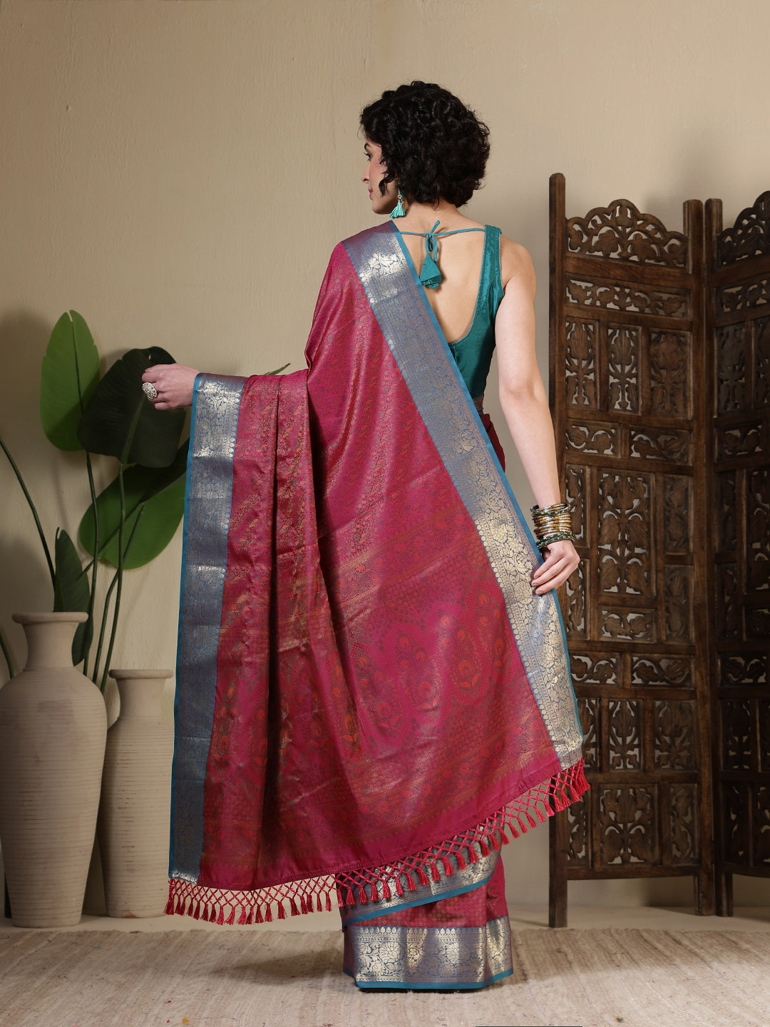 Woven Design Art Silk Saree