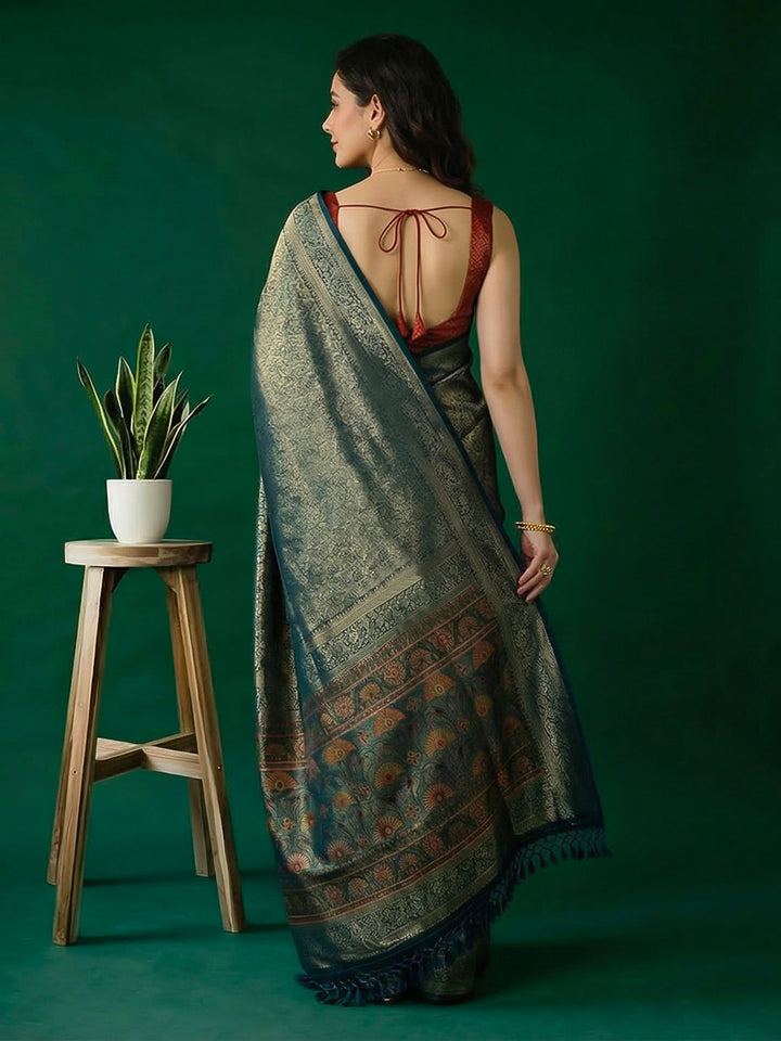 Woven Design Art Silk Saree